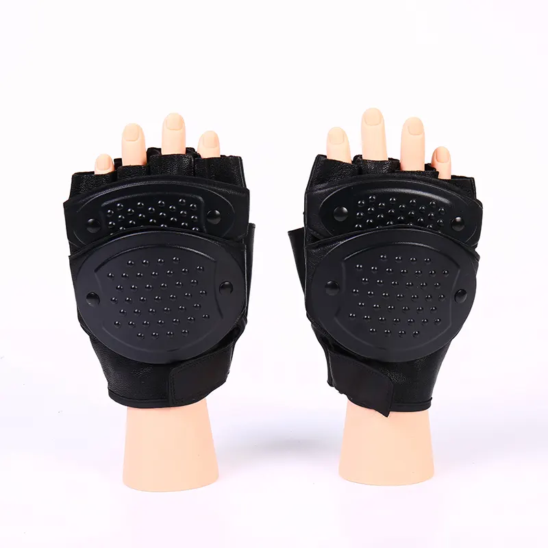 Halvfinger Anti-Slip beskyttelseshandsker